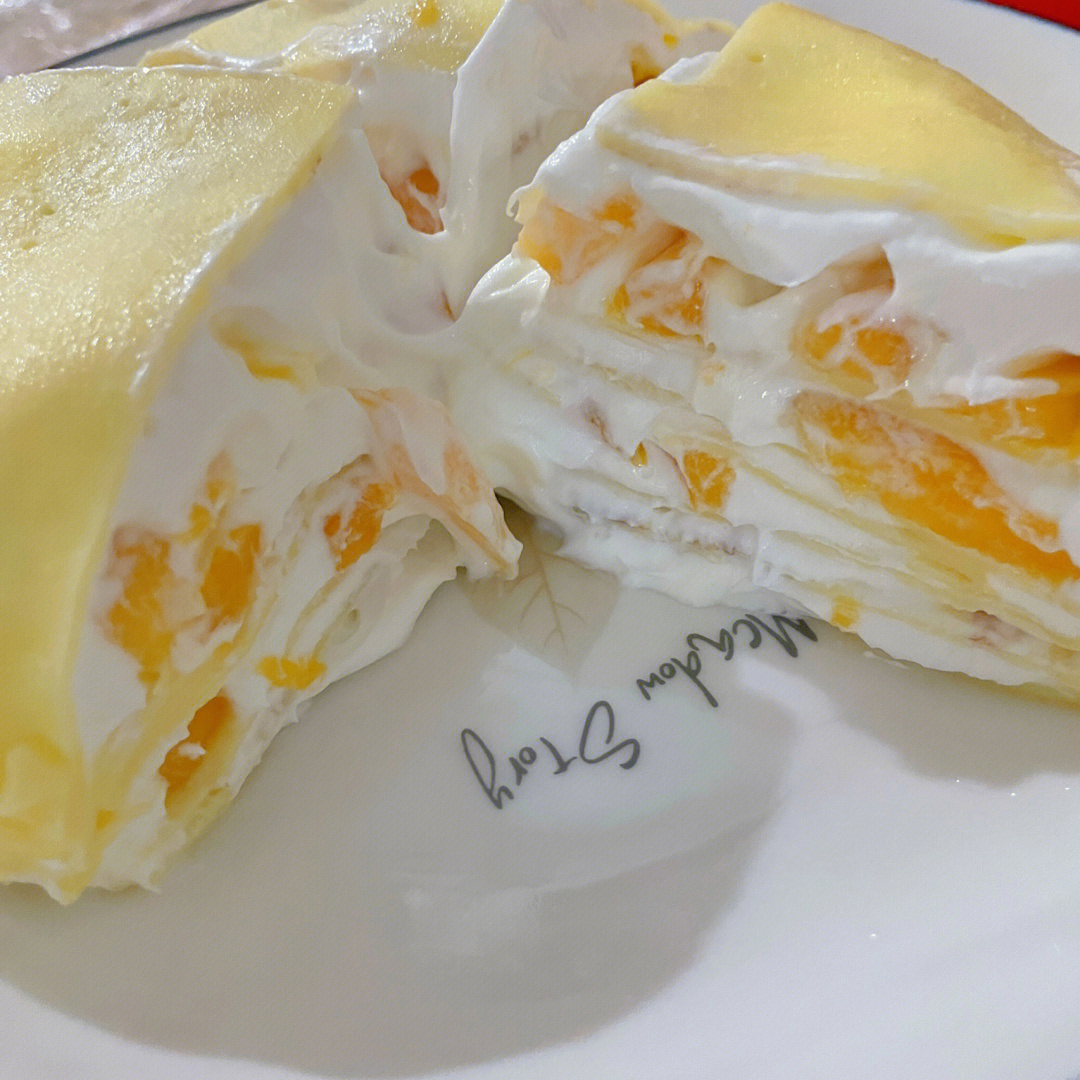 芒果千层蛋糕的做法图片