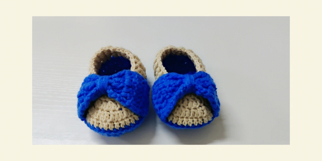 婴儿鞋的织法图解步骤图片