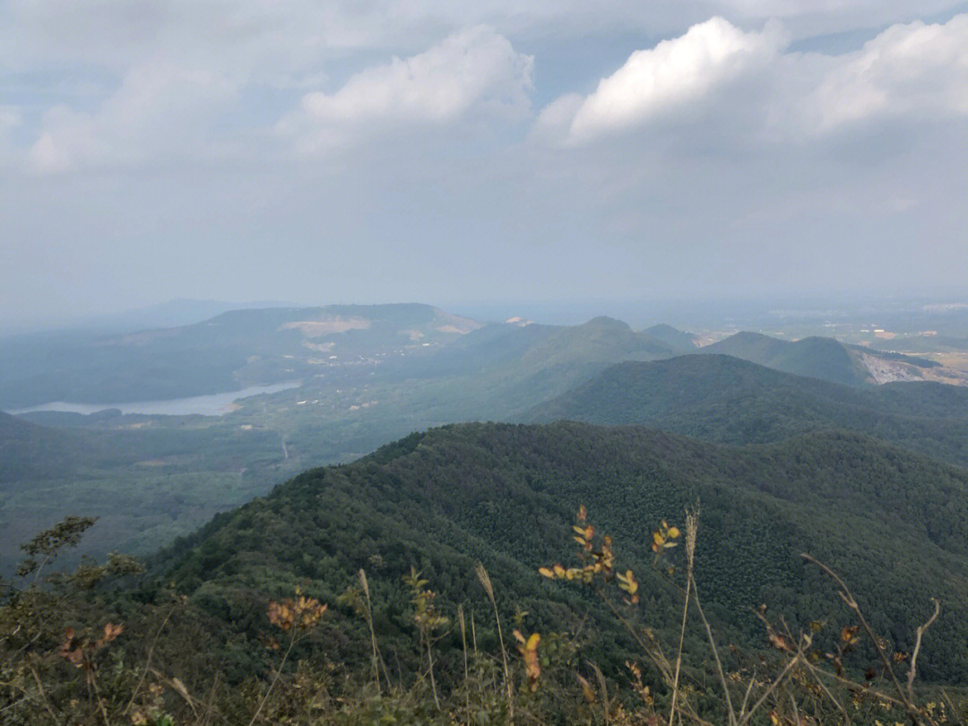 溧阳丫髻山徒步路线图图片