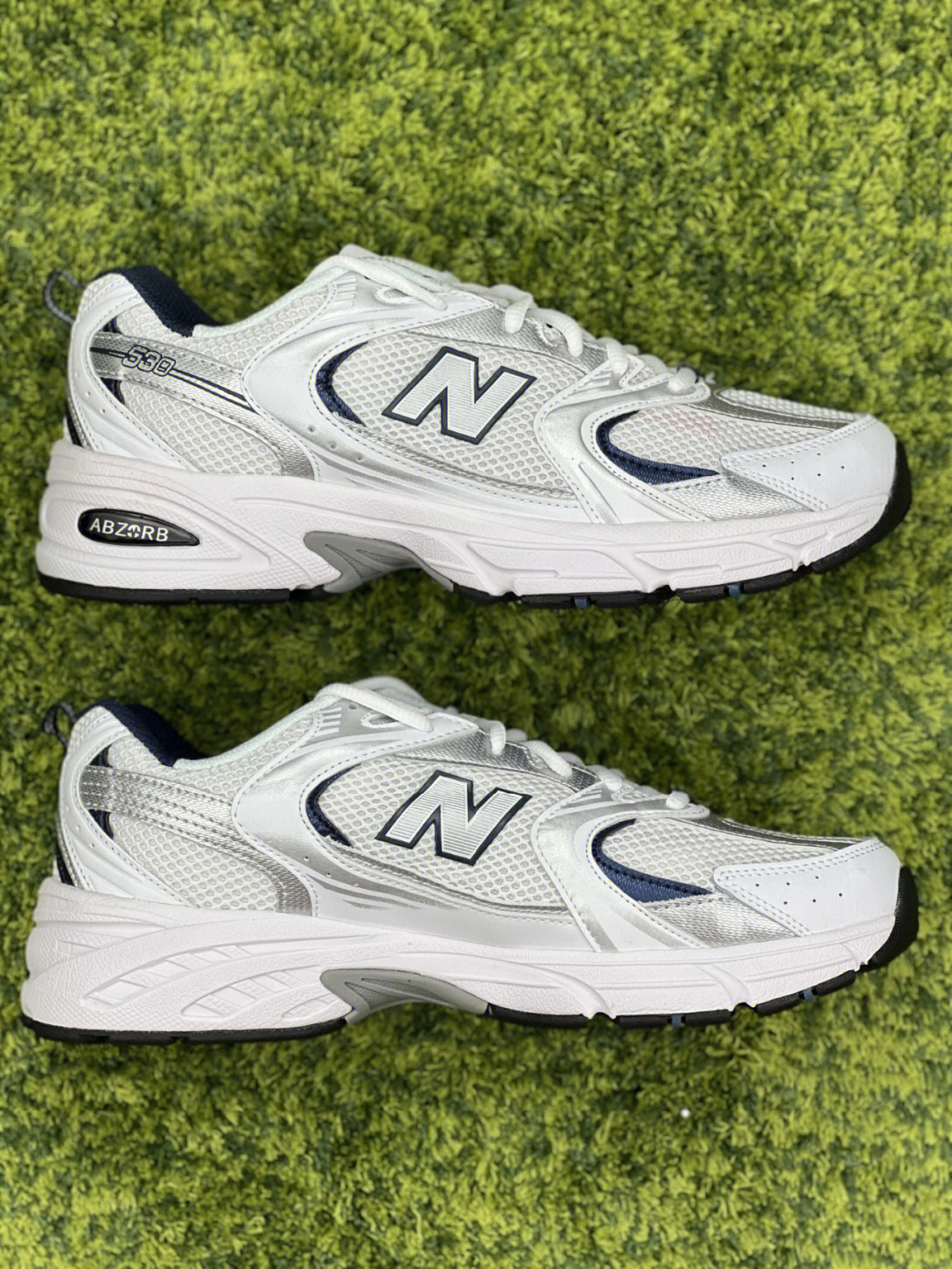 newbalance530系列白银色d宽男女同款