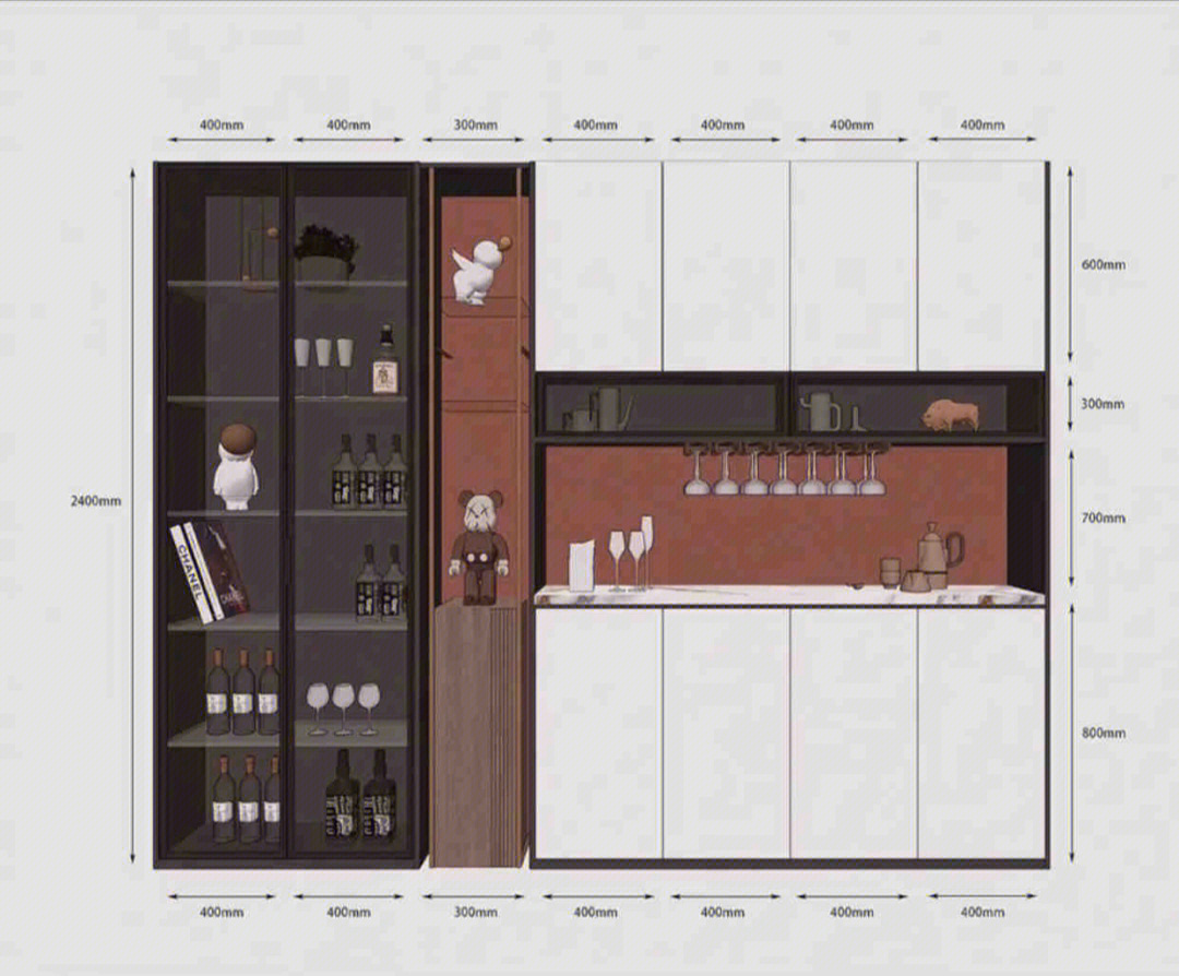 酒柜餐边柜设计参考