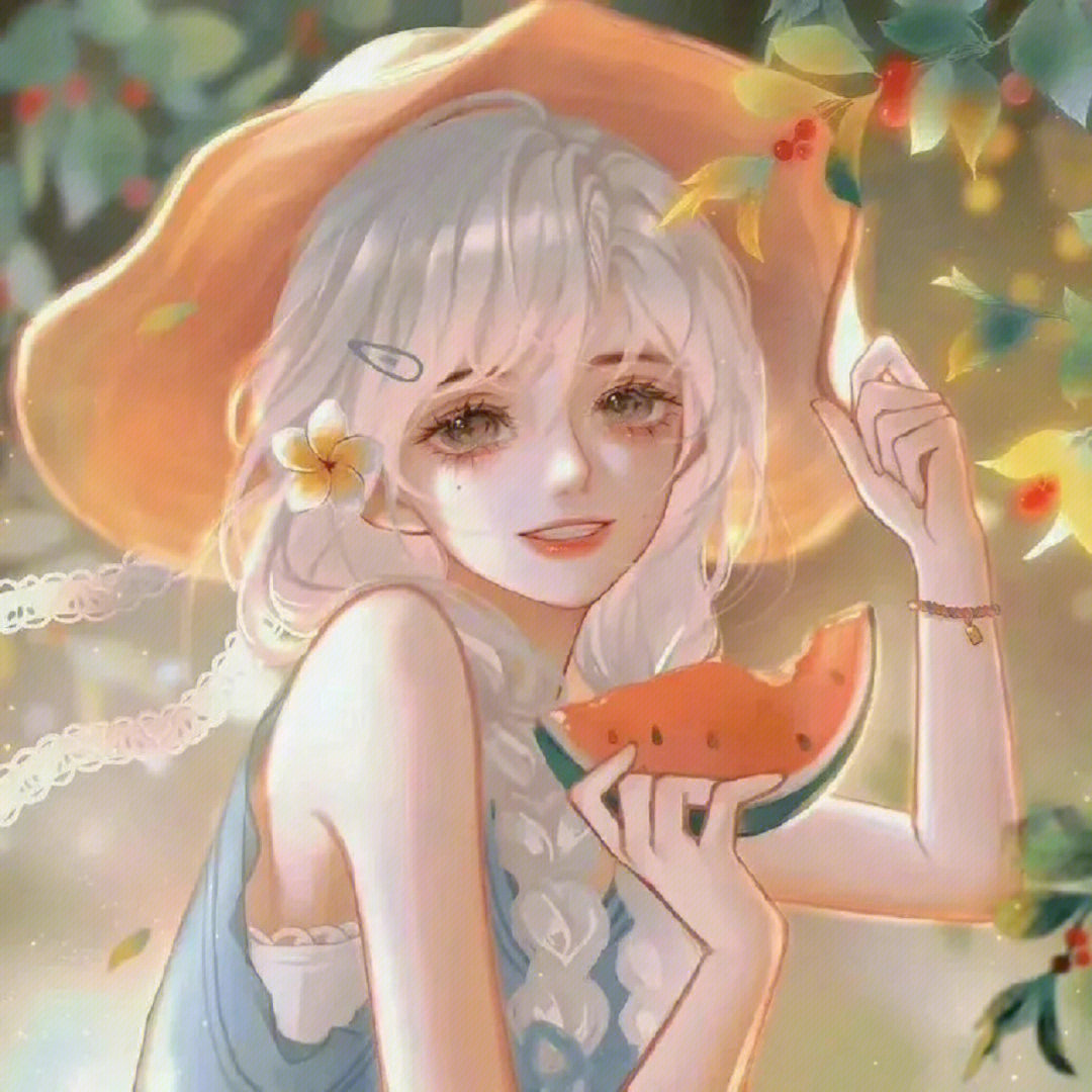 超级美的动漫女生头像