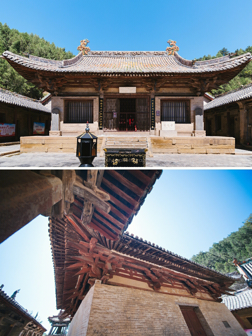 山西高平开化寺②北宋建筑与壁画遗存