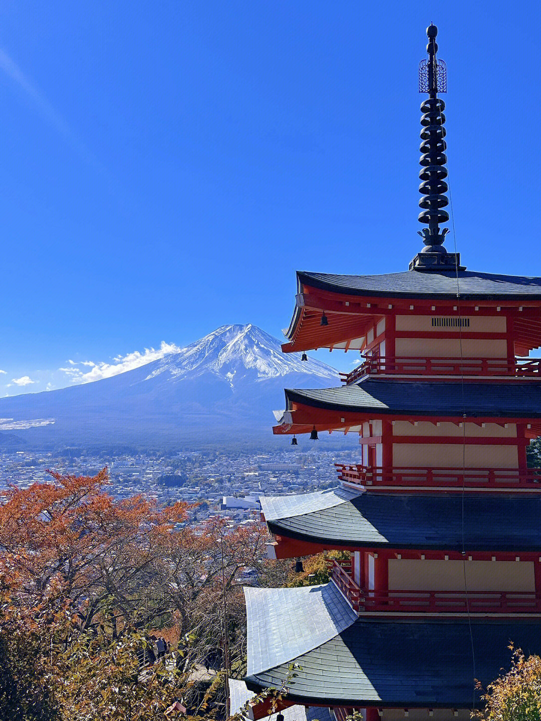 富士山观景点图片
