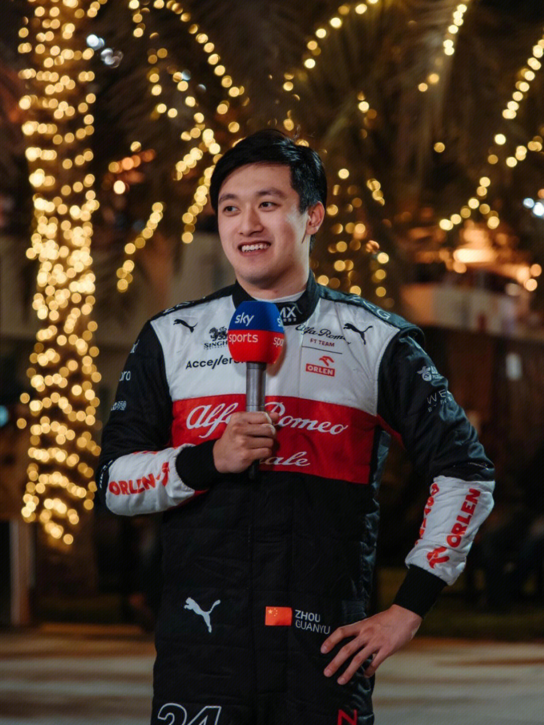 中国车手f1第一分周冠宇真棒