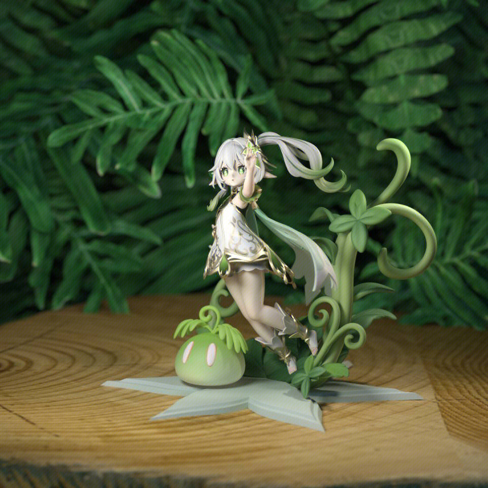 原神同人小吉祥草王纳西妲手办模型