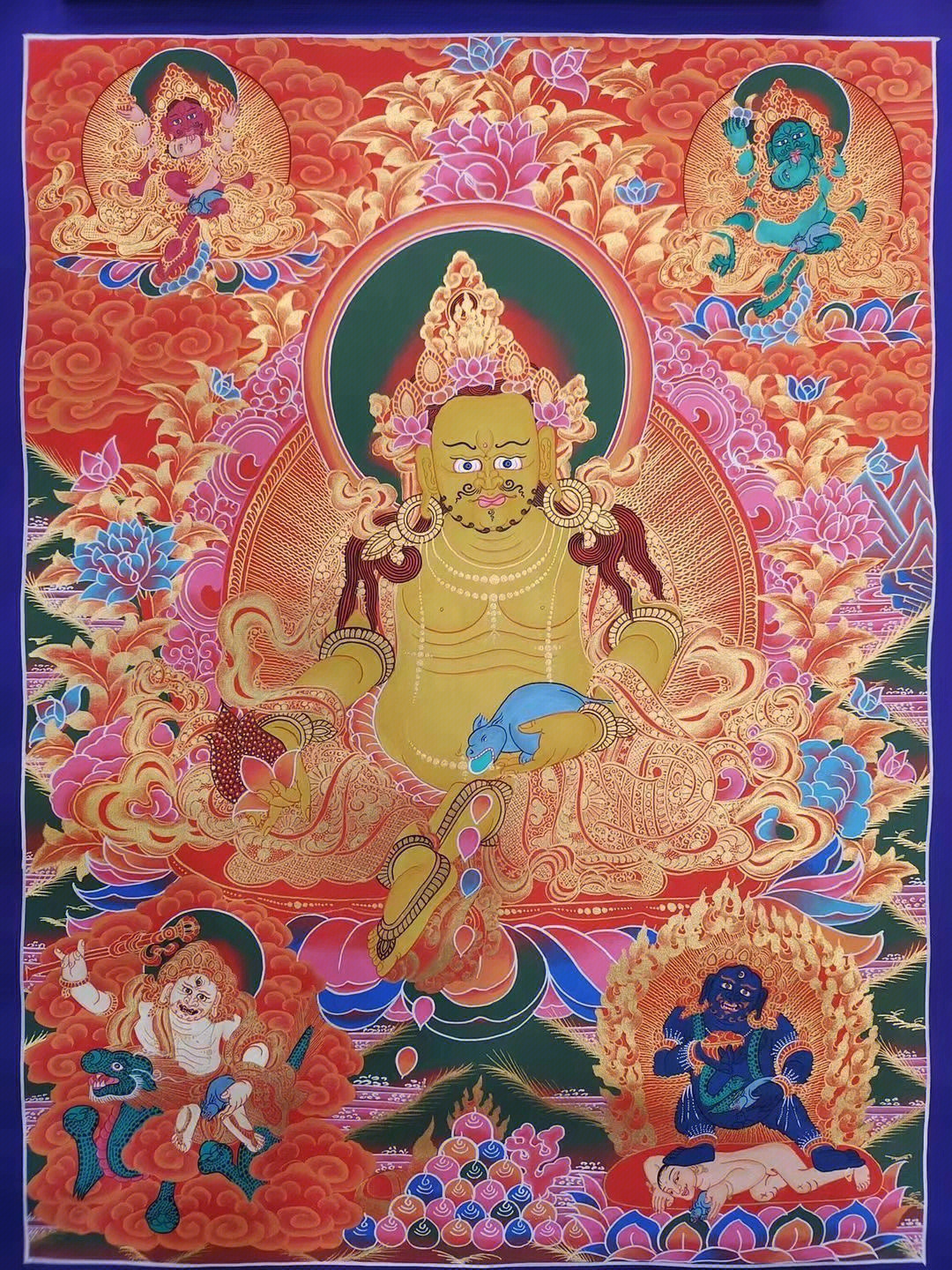 藏传佛教12财神图片