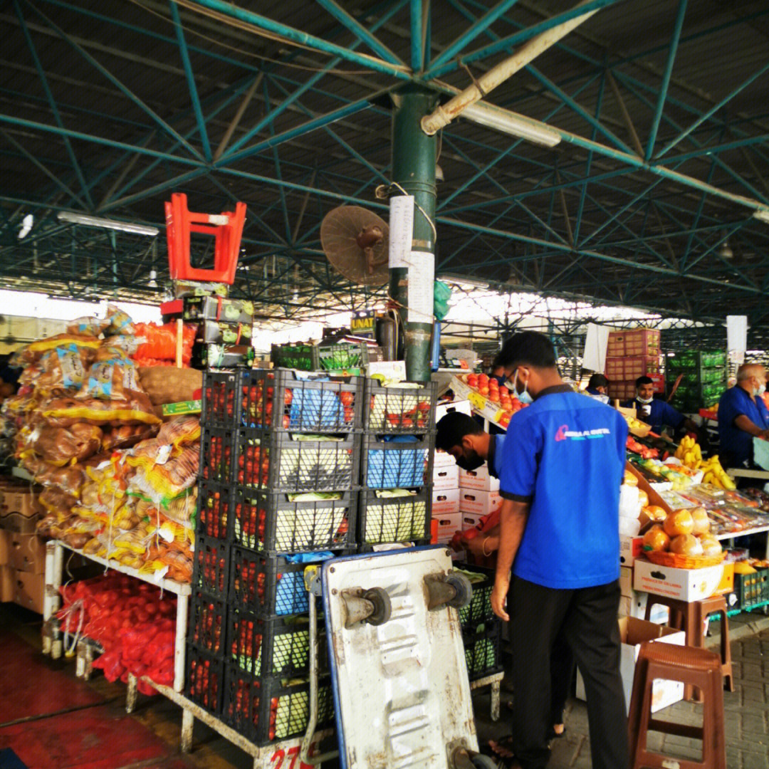 迪拜水果蔬菜批发市场