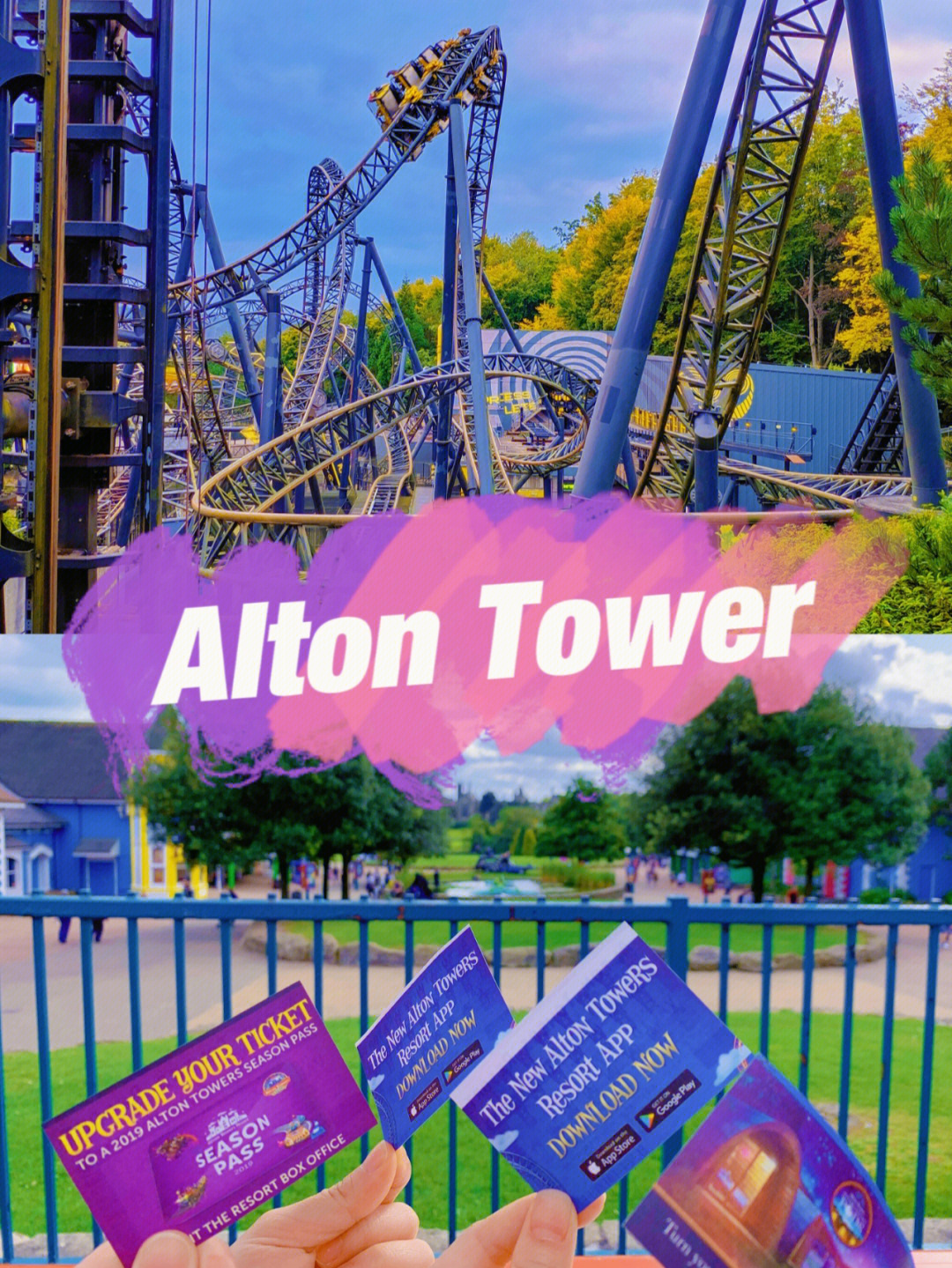 alton towers 门票图片