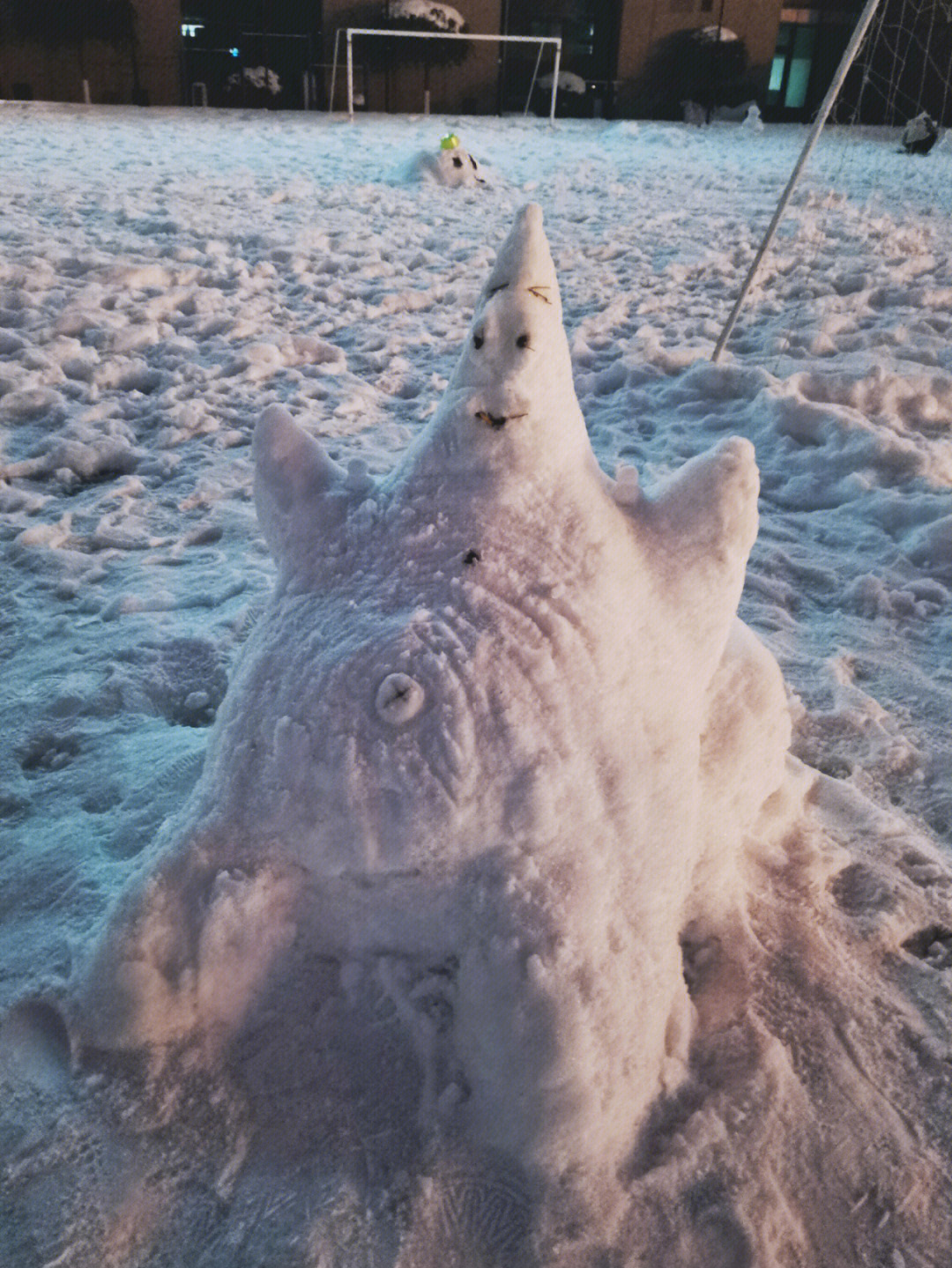 派大星雪人图片