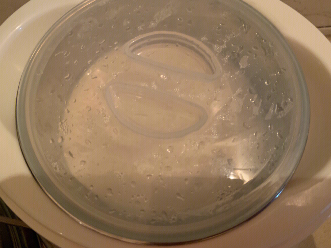放进酸奶机发酵8小时做好的豆浆酸奶有股淡淡的豆香味