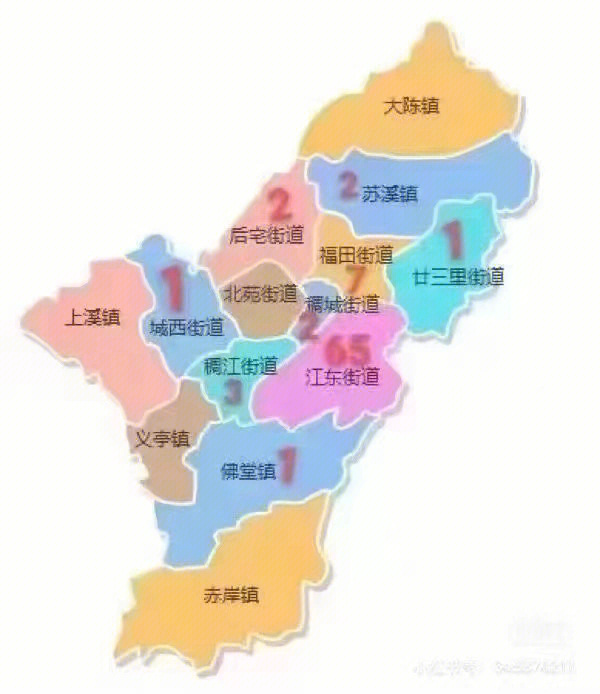 义乌全景地图图片