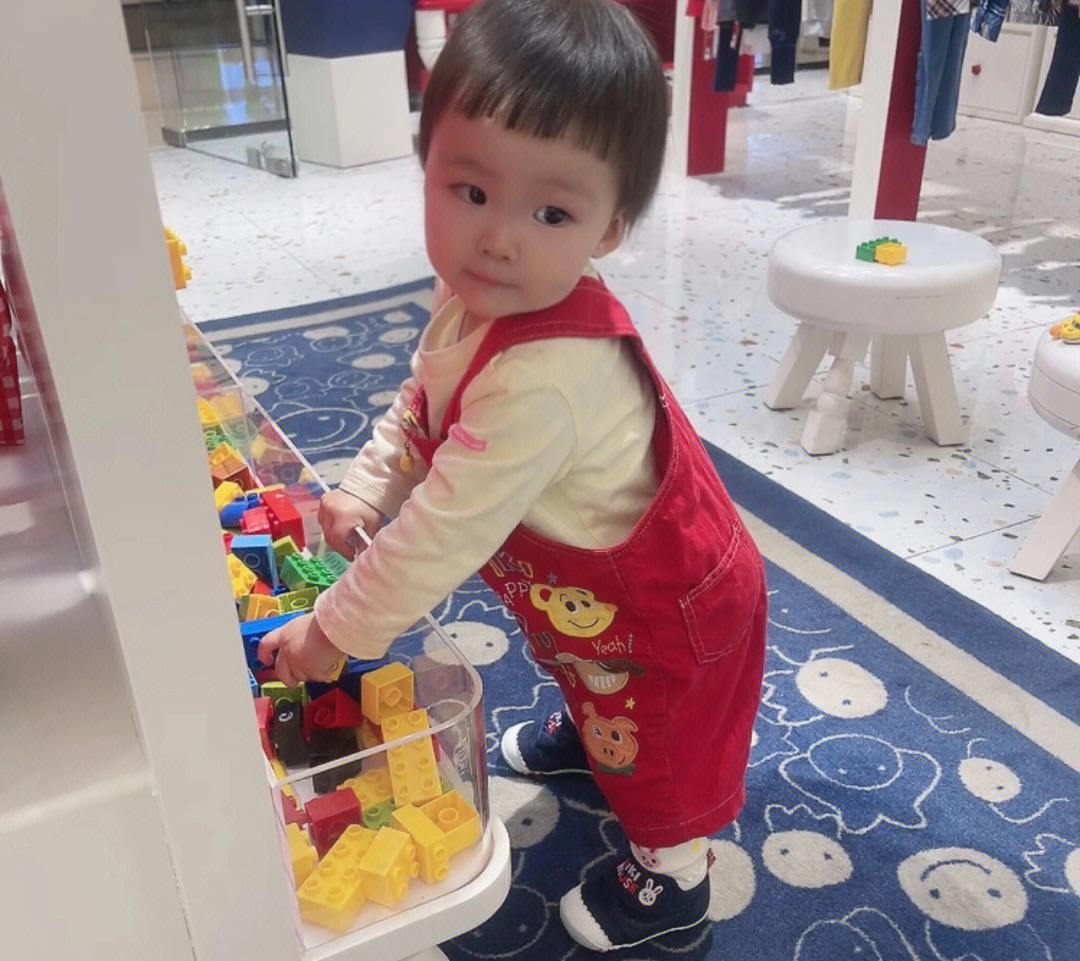 14月龄宝宝刘海拥有二次元刘海的瓜皮酱