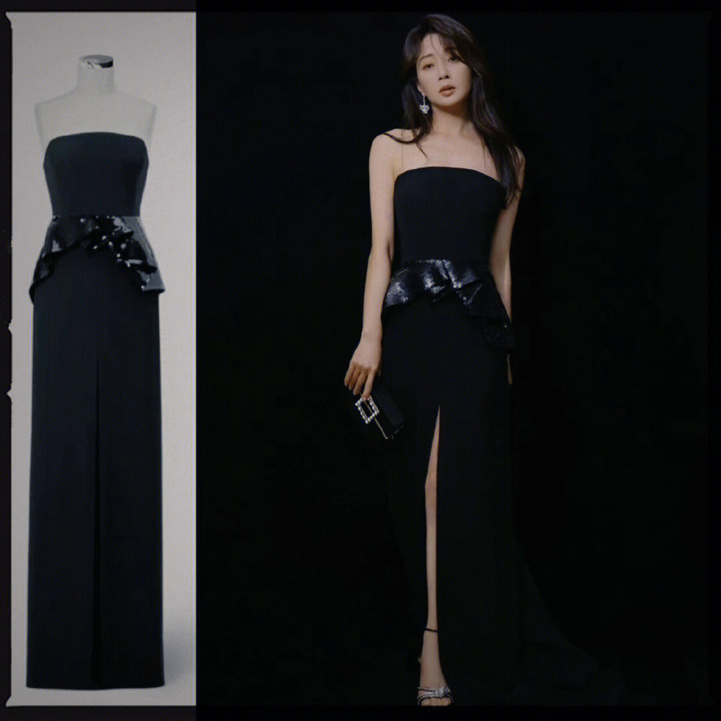 《人世间》殷桃拿下金鹰节最佳女主角,黑色礼服来自 celine