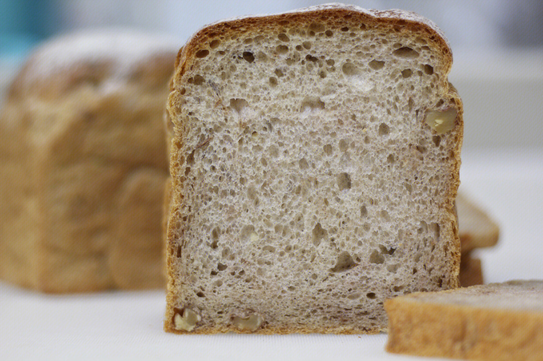 第一次尝试全麦面包先从20全麦比例开始