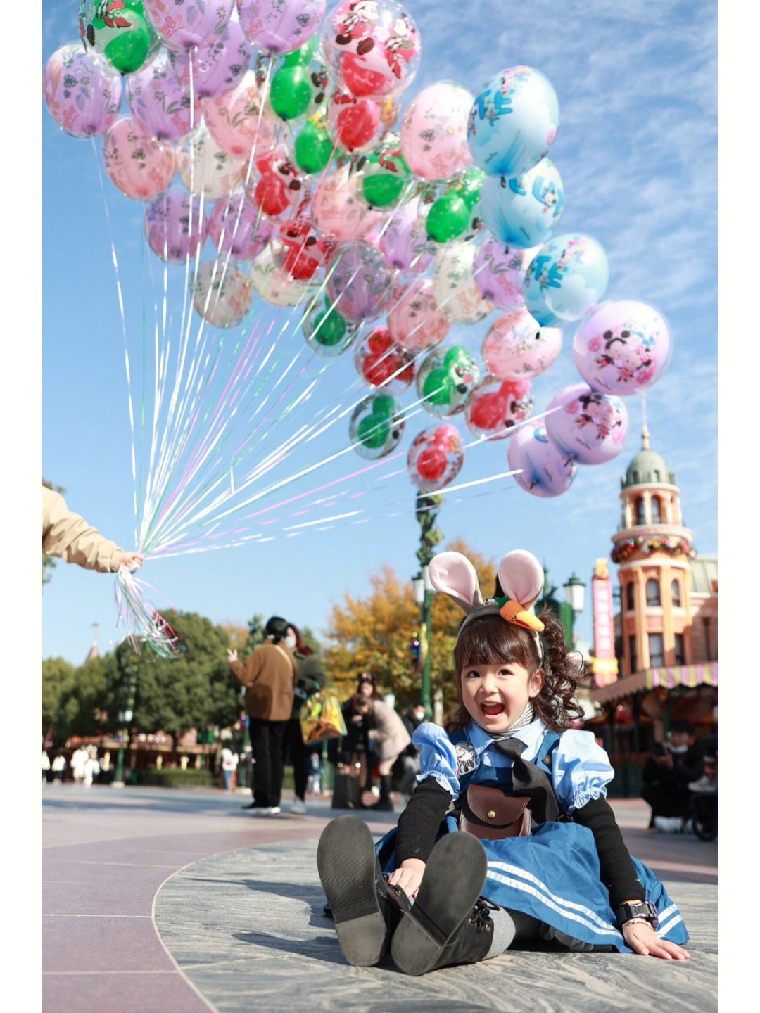 迪士尼气球放气图解图片