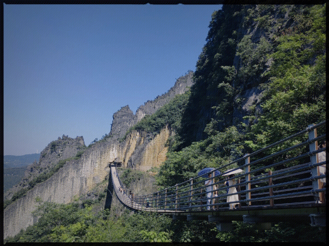 森林氧吧武陵山大裂谷