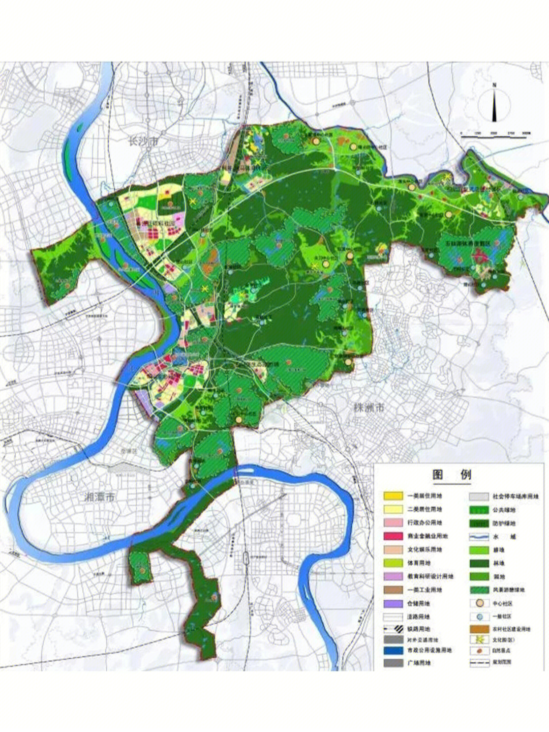 南部新城地图图片