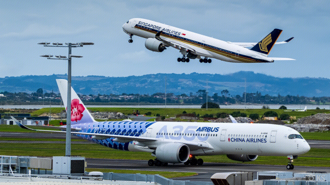 飞中华航空a359b18918碳纤维涂装