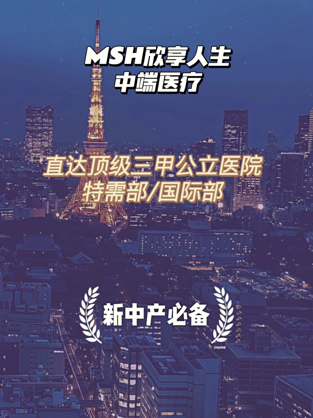 中端医疗首选msh欣享人生