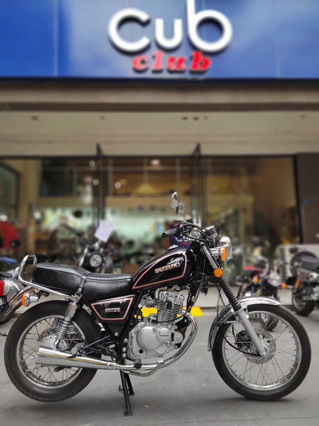 店改豪爵铃木gn125客户换车转让