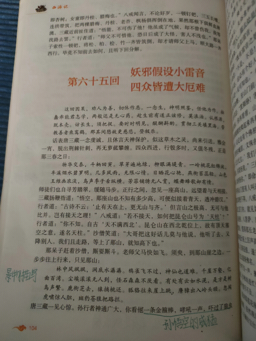 西游记批注|六十五回