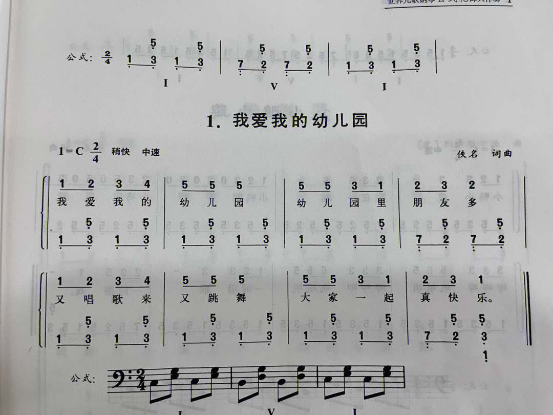 钢琴基础教程小曲简谱图片
