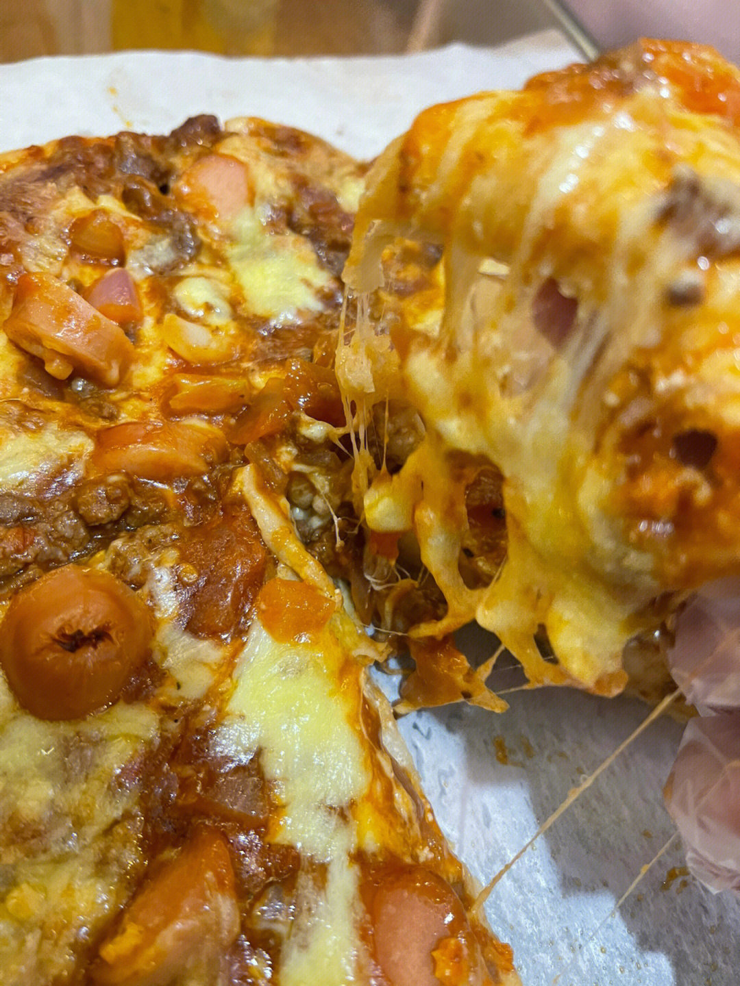 意大利肉酱爆炸芝士披萨