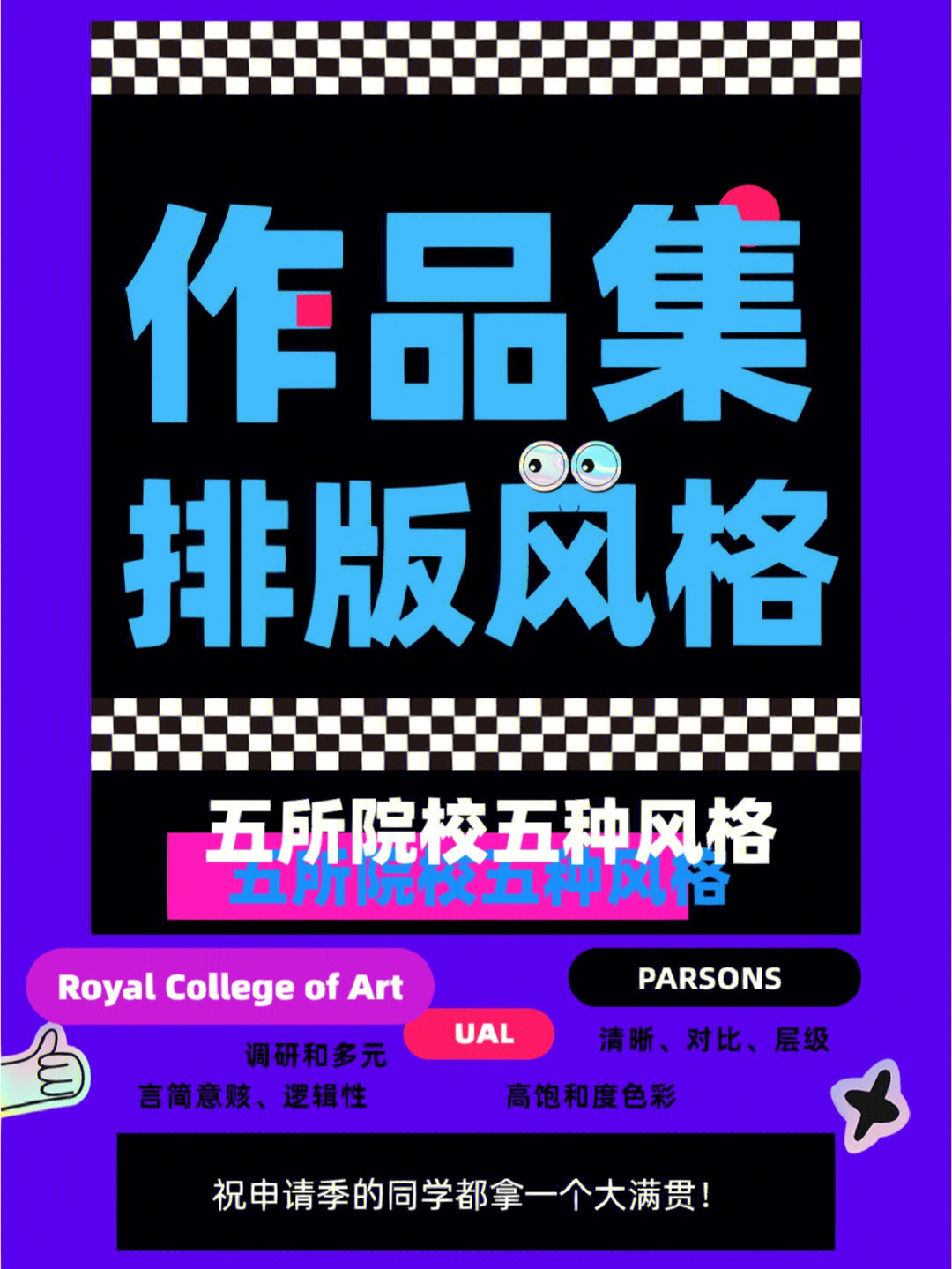 看看别人家的作品集怎么排版吧