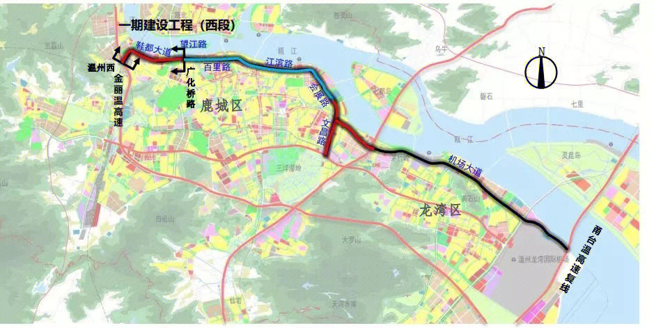 温州沿江快速路隧道要开挖四标段公示