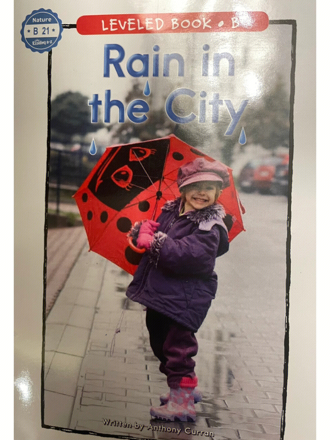 rain in the city绘本图片