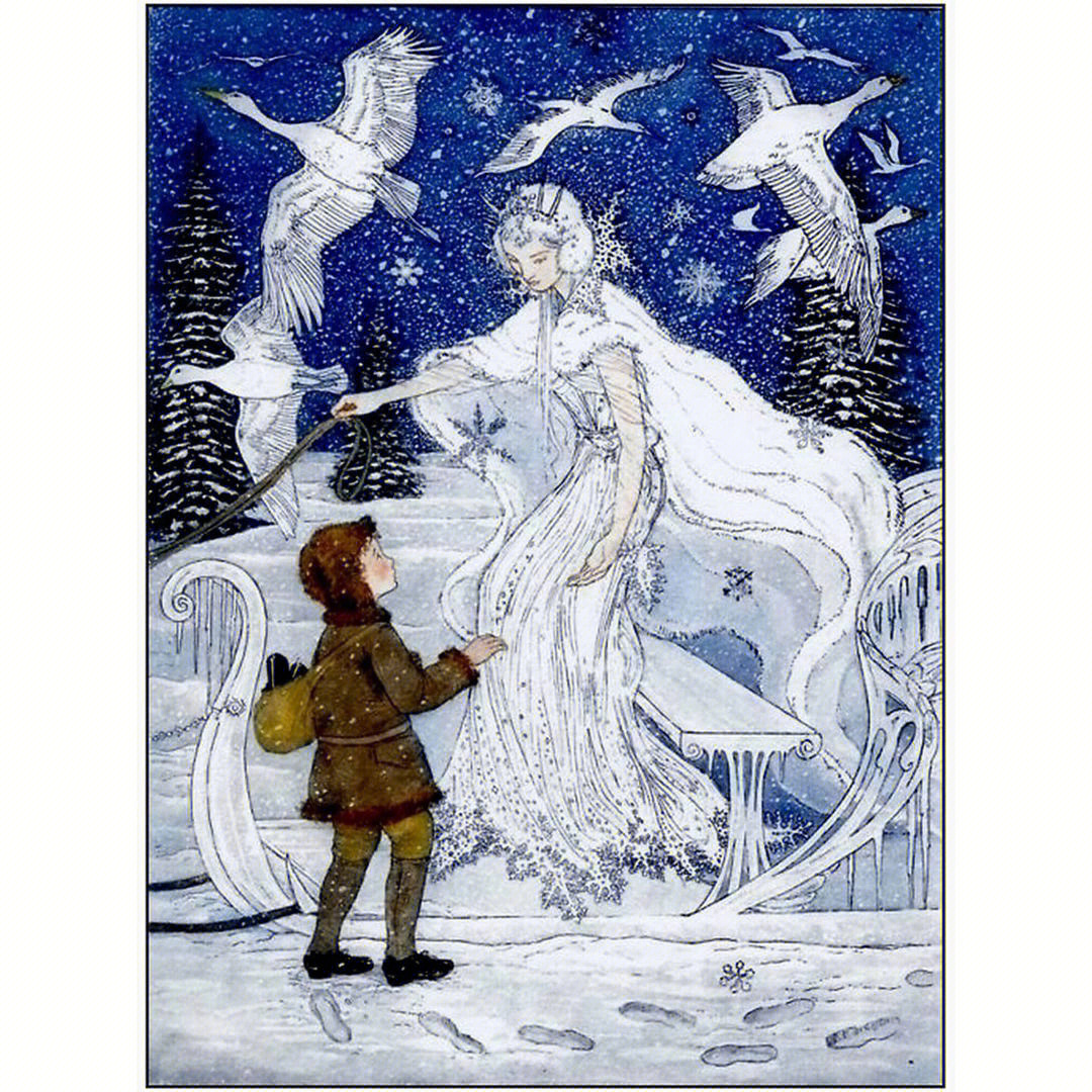 雪后是安徒生最为知名的童话之一《白雪皇后》中的人物,又译作冰雪