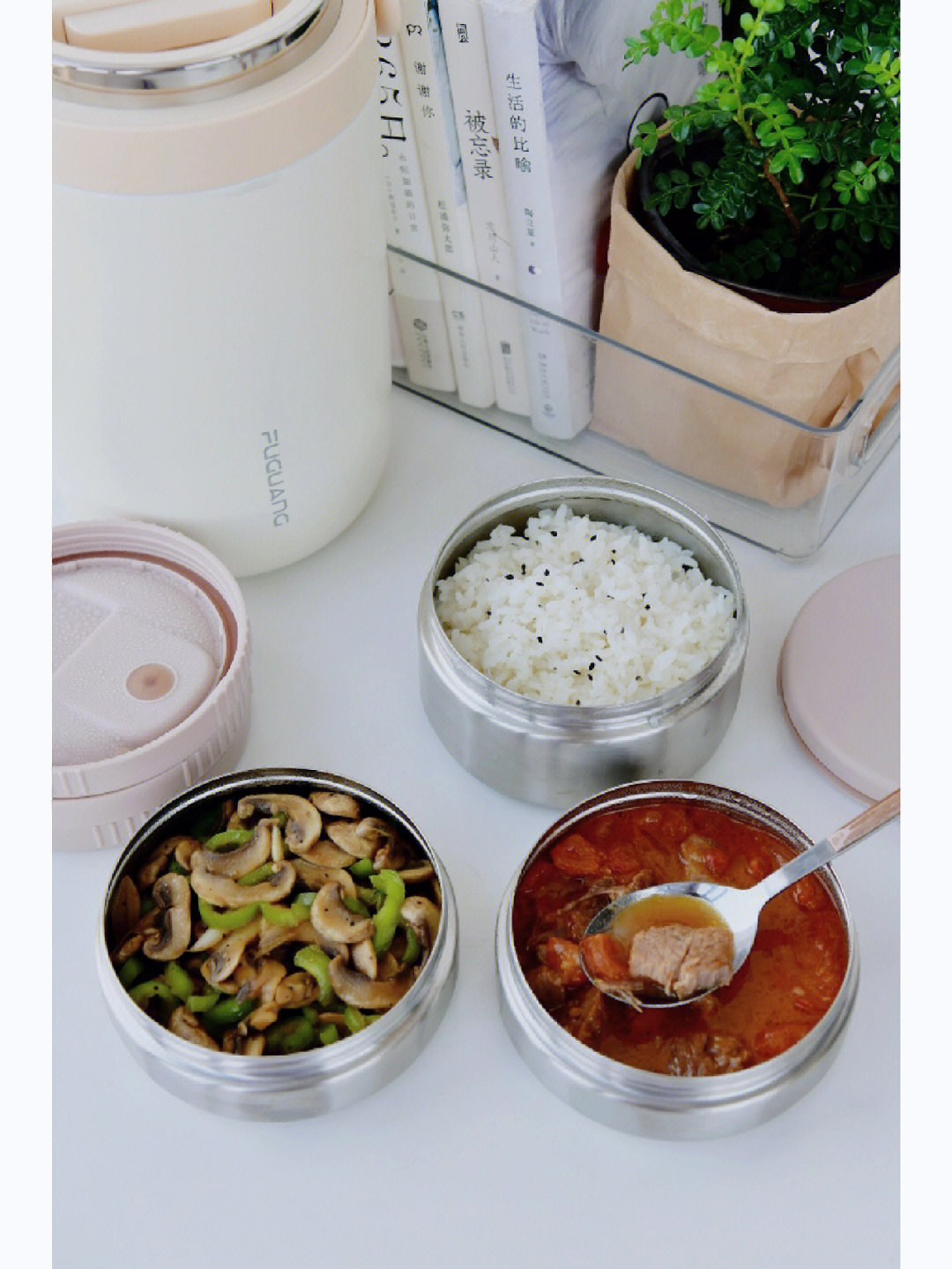 保温桶带饭午饭菜谱图片