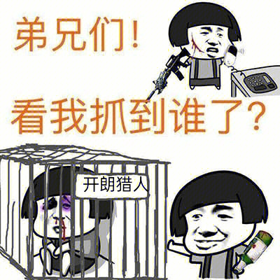 抓捕开朗的网友表情包图片