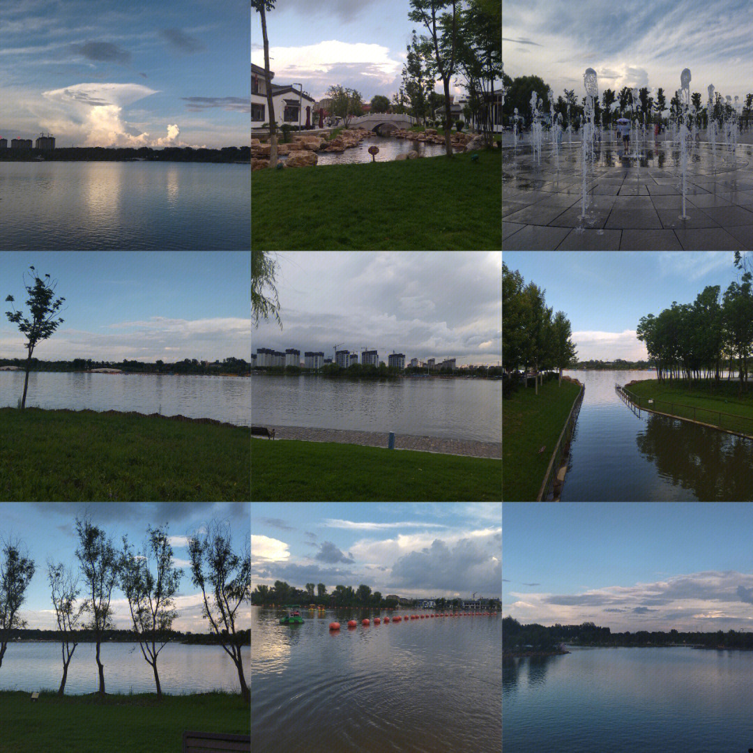 梅河口海龙湖公园全图图片