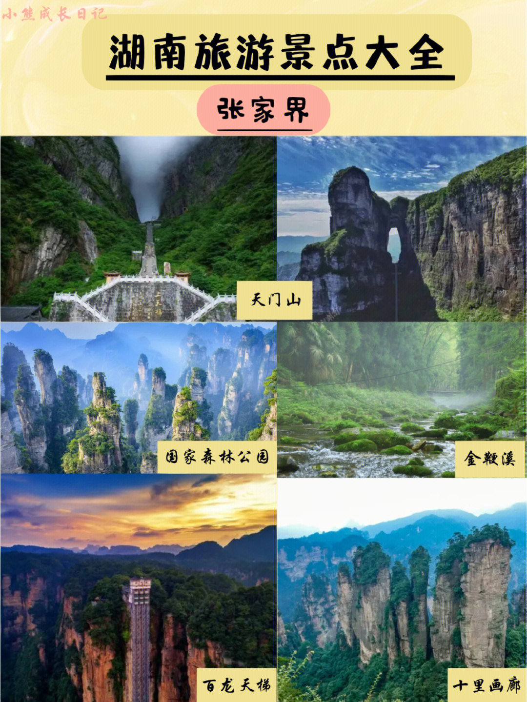 湖南旅游景点大全祖国的大好河山都得看看