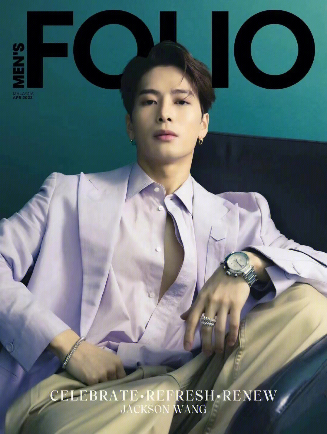 王嘉尔 x《men's folio》malaysia april 2022|王嘉尔身着fendi新装