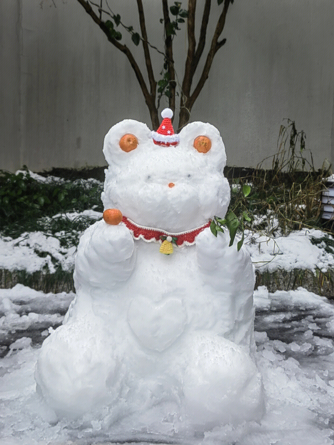 爱心78大熊雪人完成