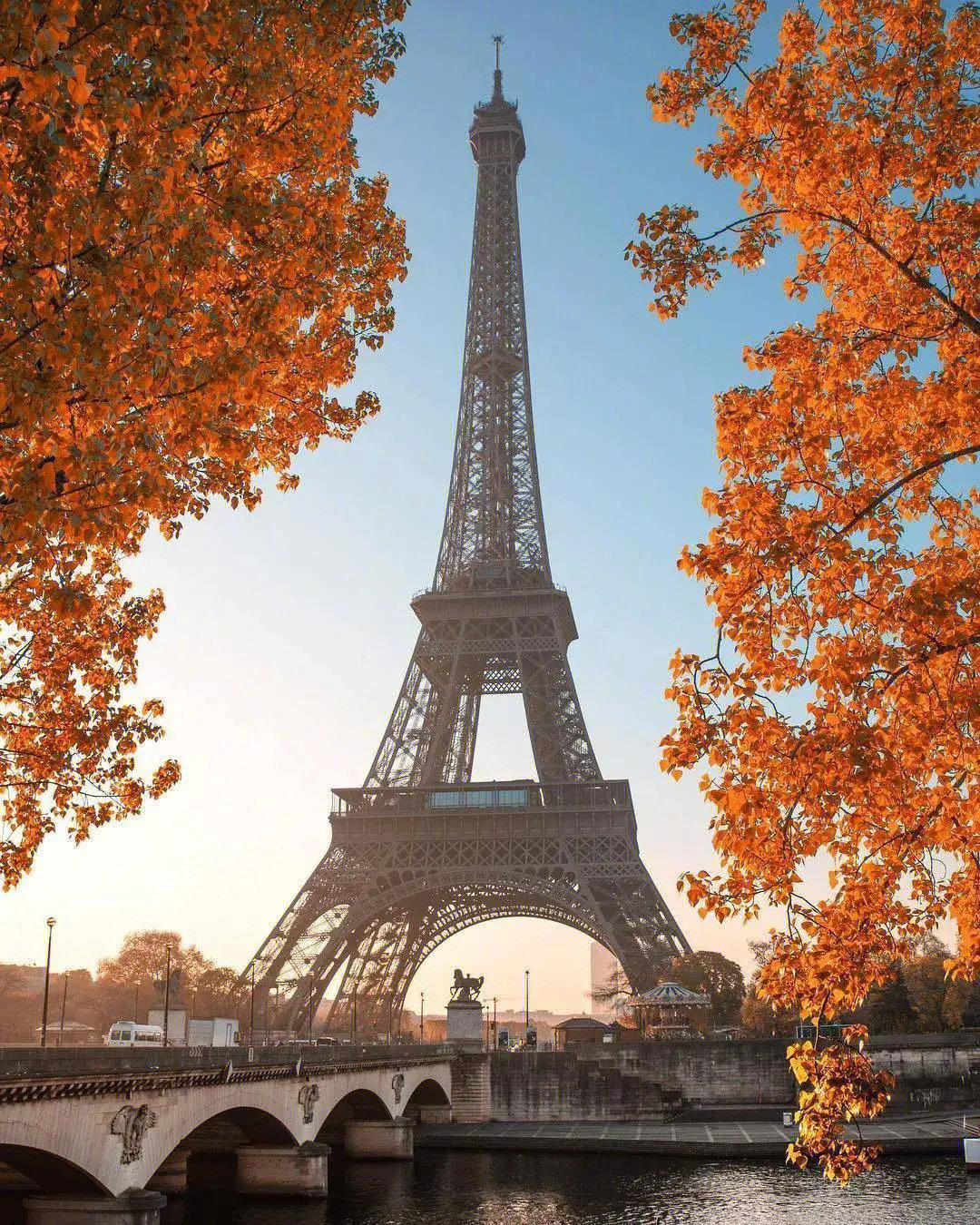 秋天的巴黎好美