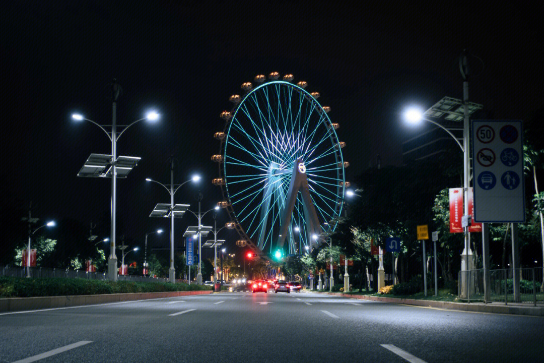 索尼黑卡夜景拍摄技巧图片