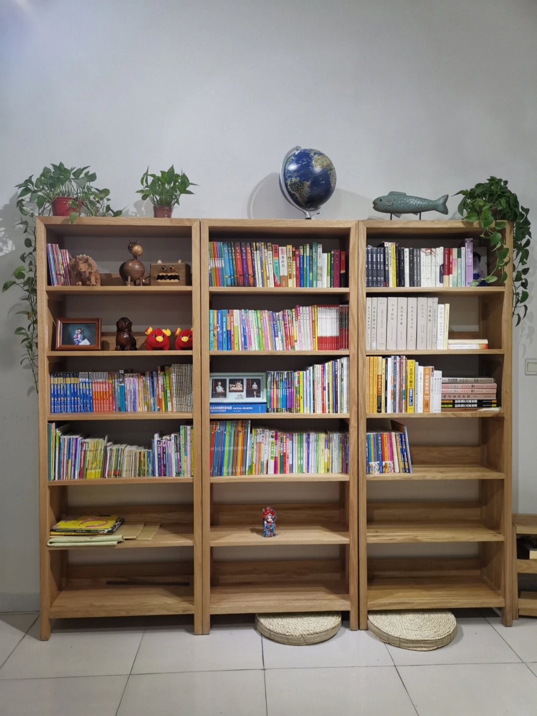 书架儿童书架纯实木榫卯老工艺结构