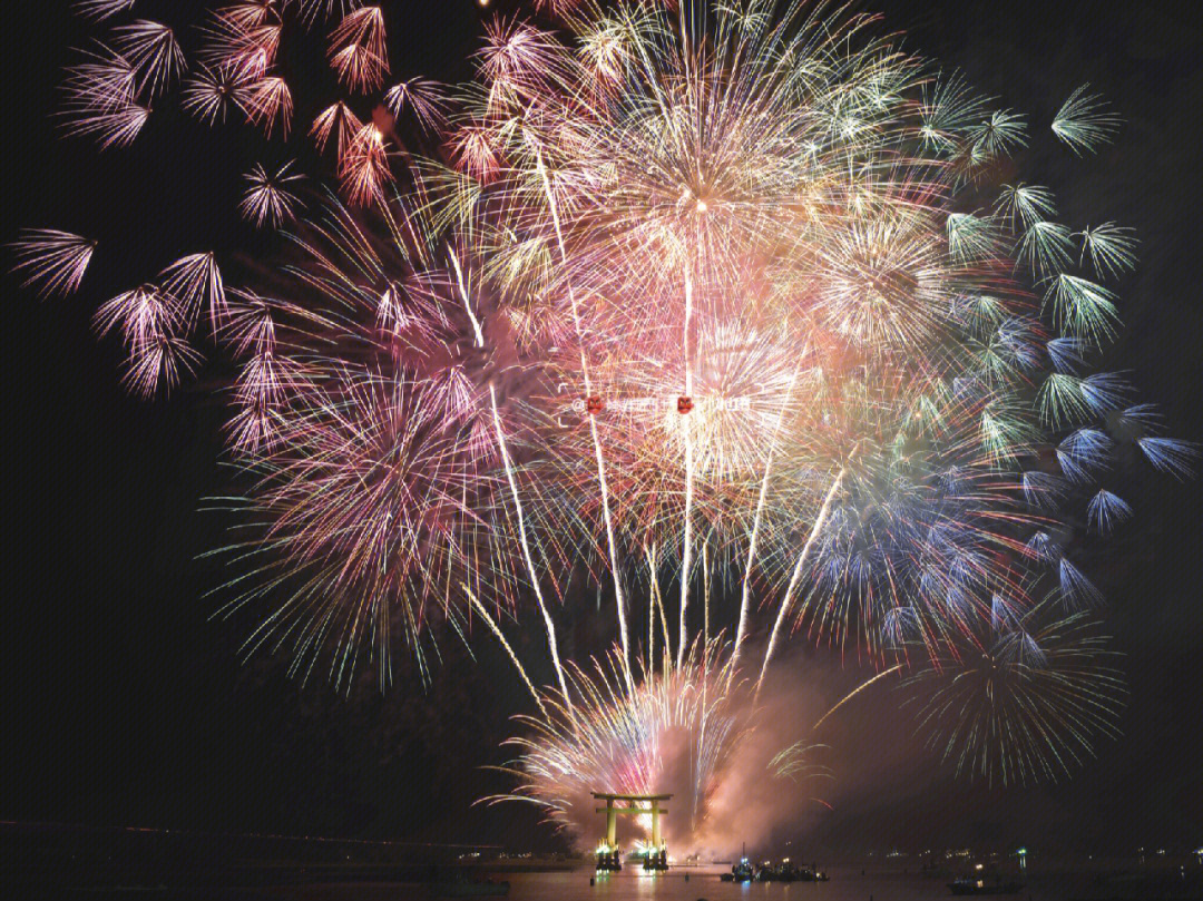 小女花火夏日祭烟花图片