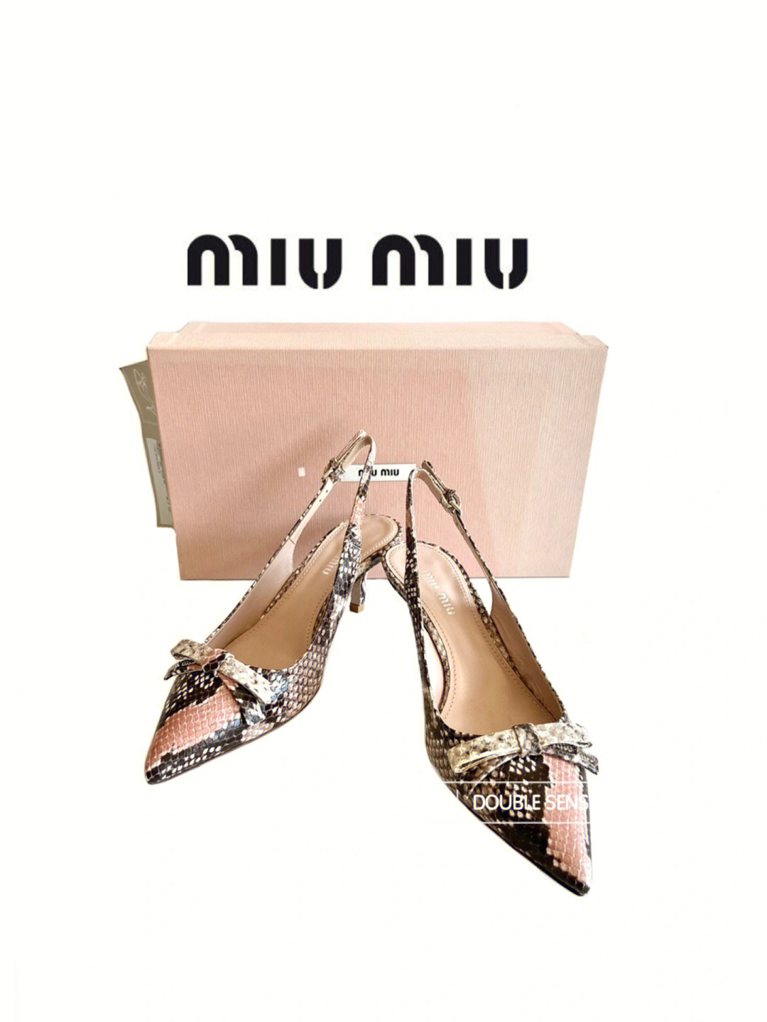 miumiumiumiu喵喵鞋蛇纹