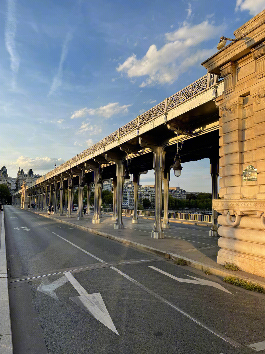 塞纳河上最适合拍照的桥之一birhakeim