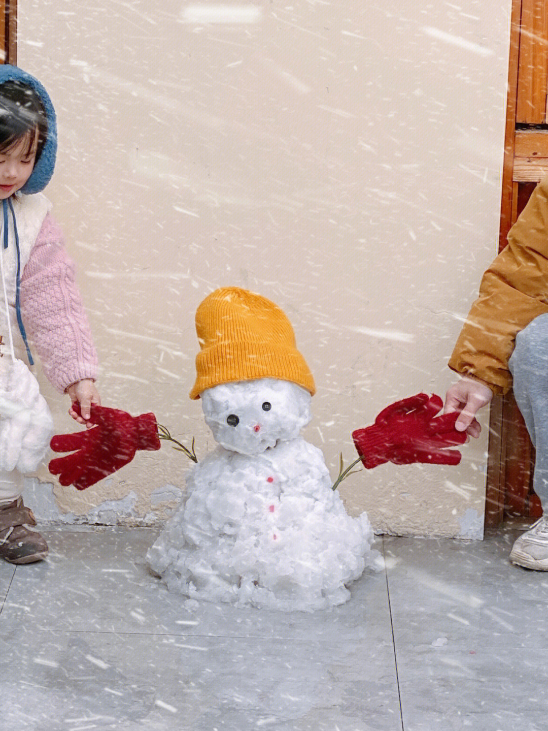 堆个小雪人