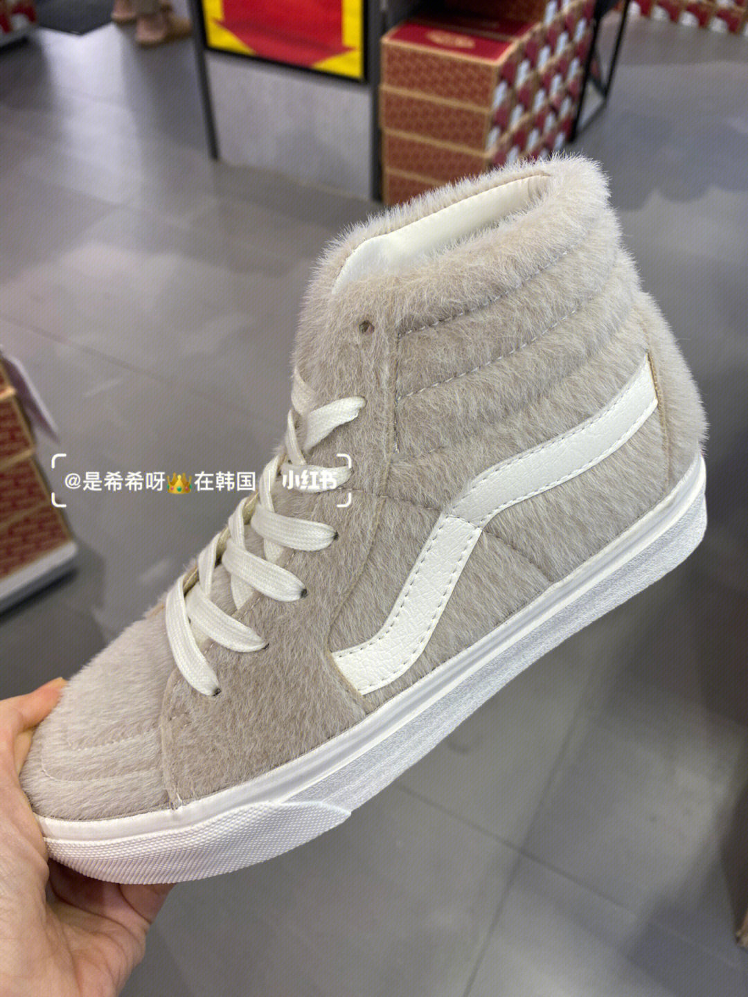 vans冬日限定毛毛鞋种草