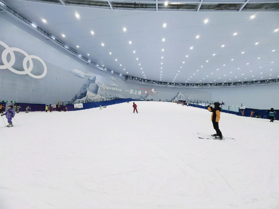 都江堰龙池滑雪场图片