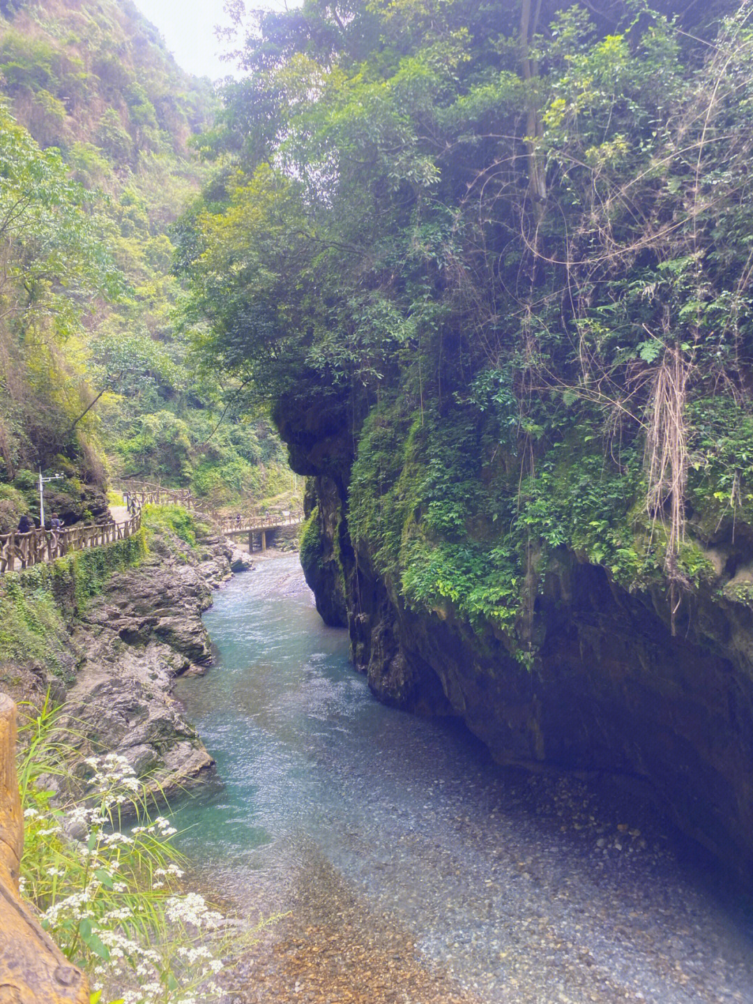 水银河峡谷漂流风景区图片