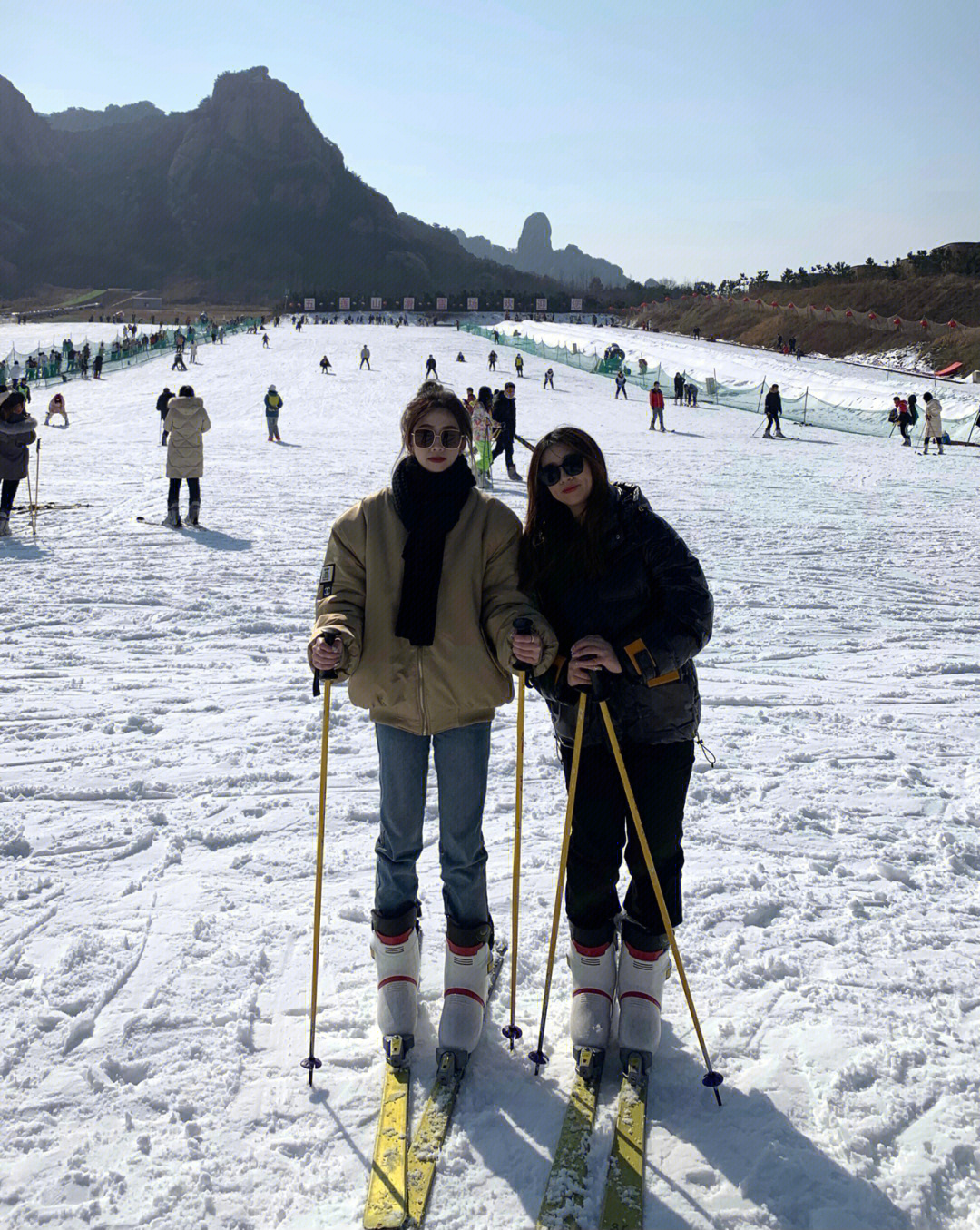 兰陵县山里王滑雪场图片