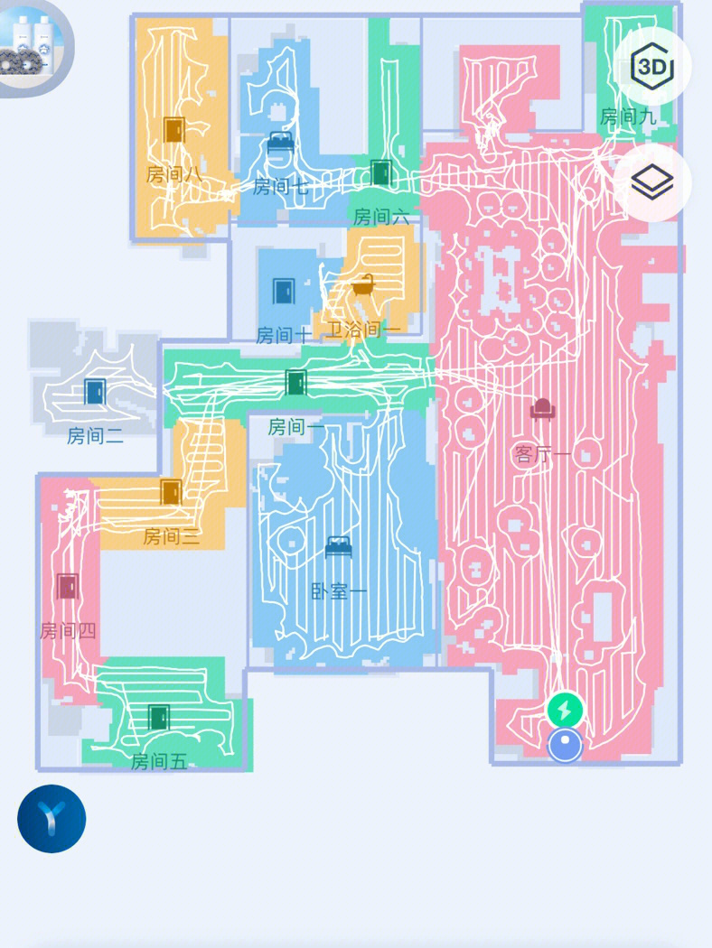 科沃斯删掉原来地图图片